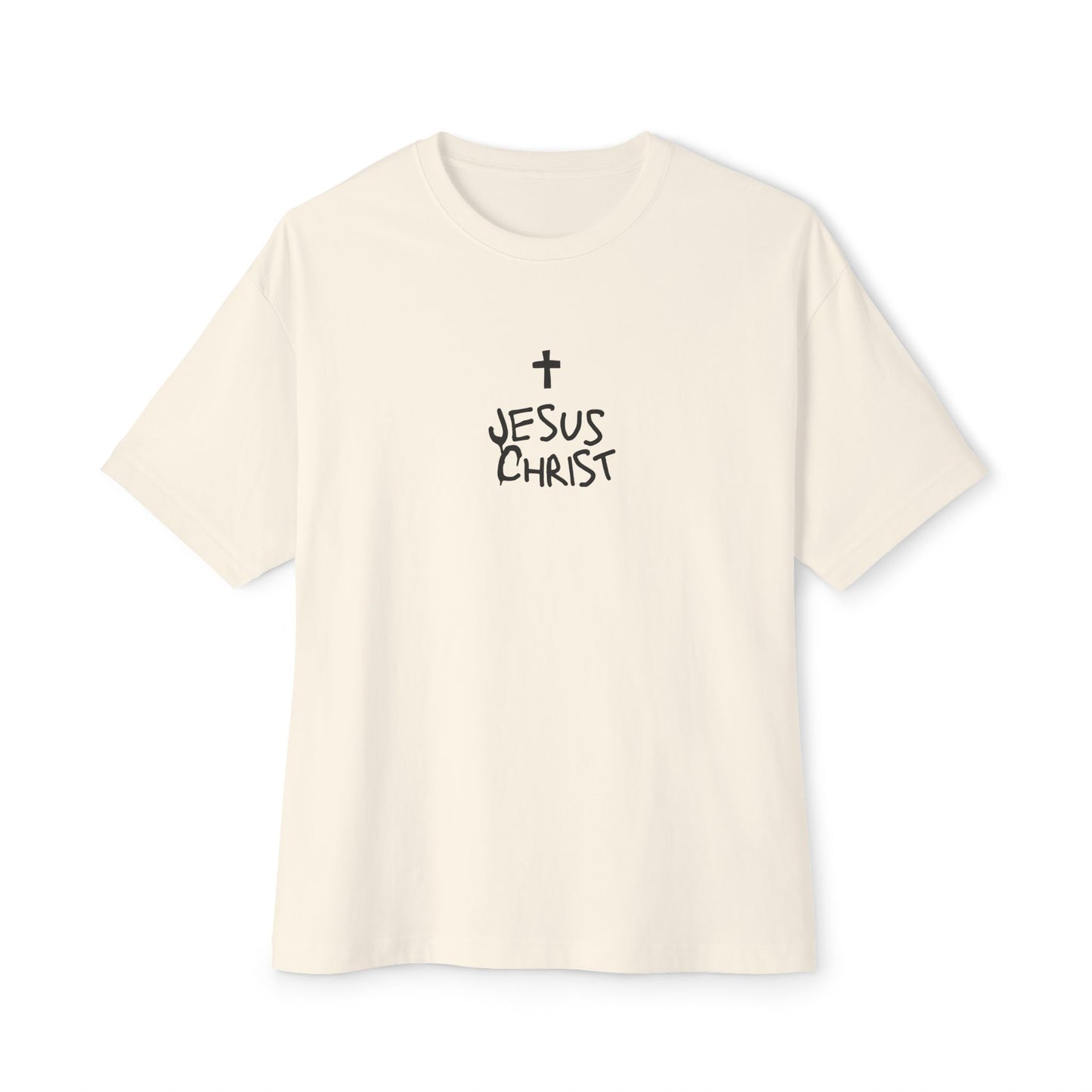 'Jesus Chris' Oversized Medium Weight Unisex T-Shirt