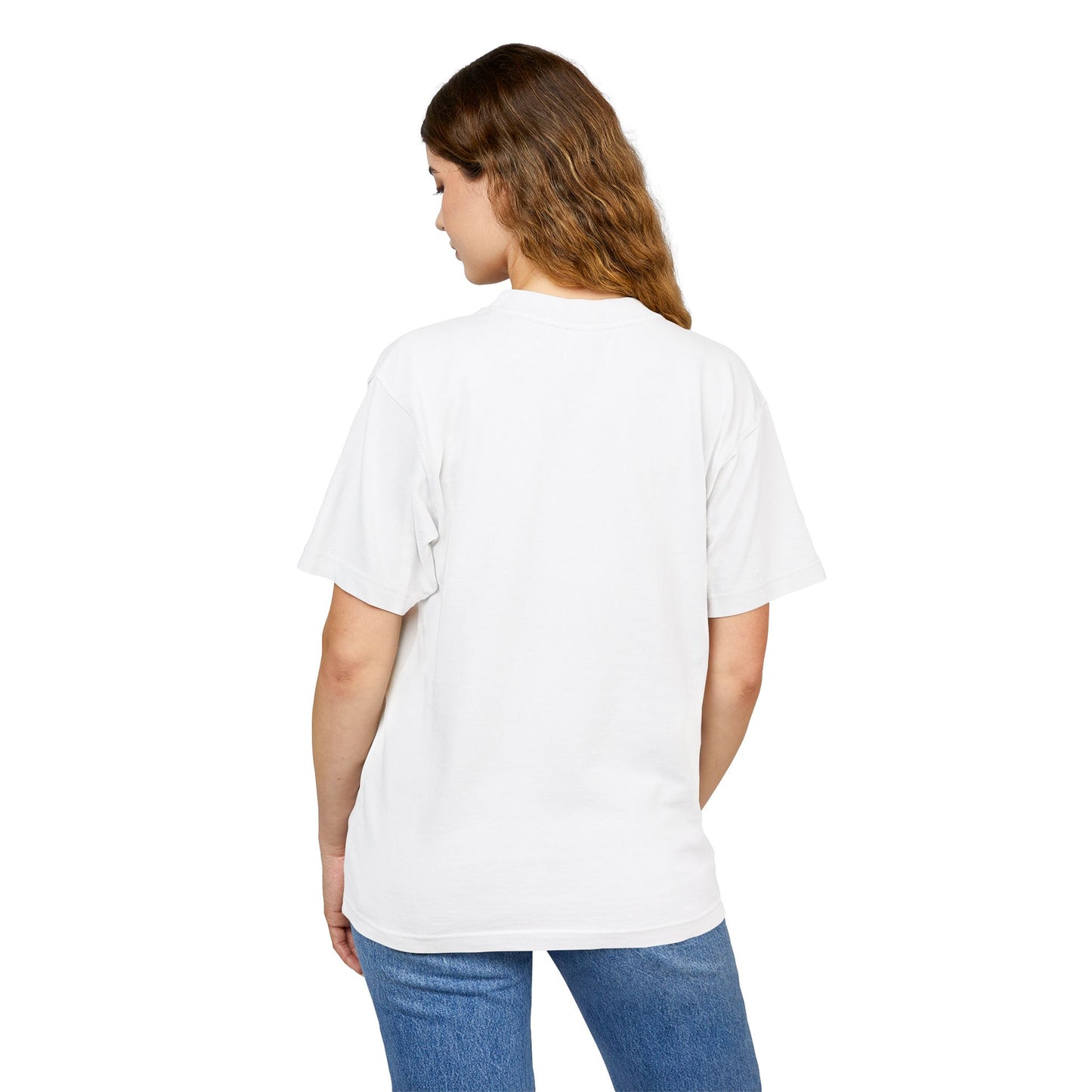 'Live By Faith' Oversized Heavyweight Unisex Tee