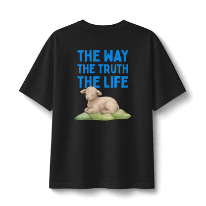 'The Way The Truth The Life' Oversized Tee