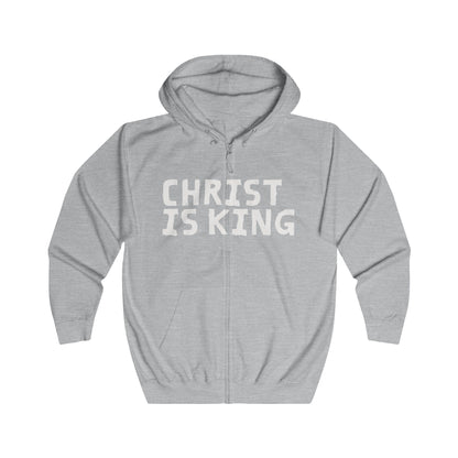 'Christ Is King' Zip Hoodie