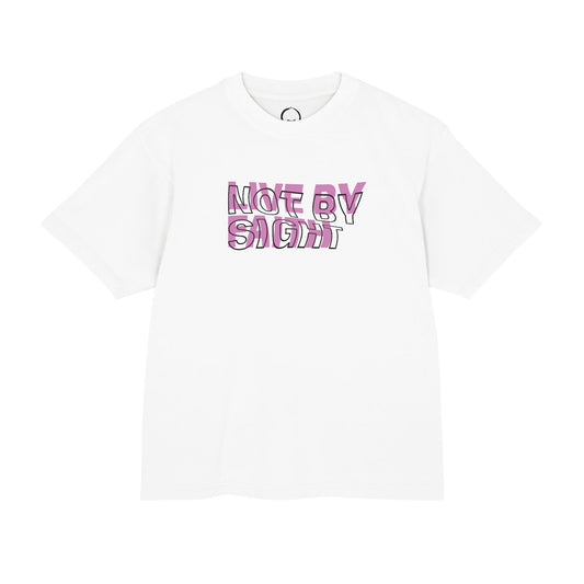 'Live By Faith' Oversized Heavyweight Unisex Tee