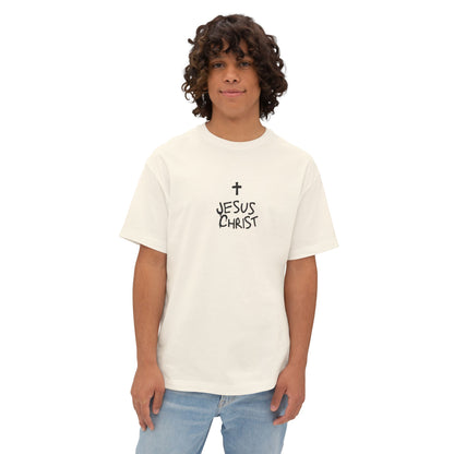 'Jesus Chris' Oversized Medium Weight Unisex T-Shirt