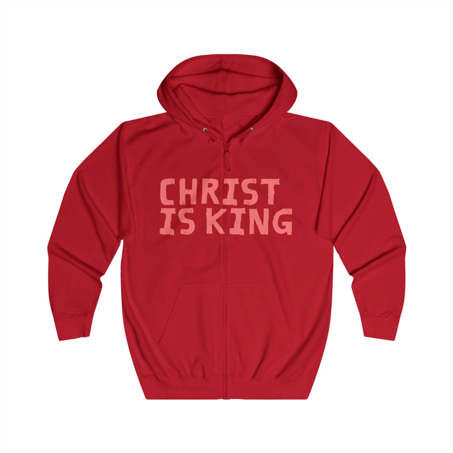 'Christ Is King' Zip Hoodie