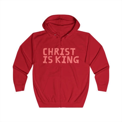 'Christ Is King' Zip Hoodie