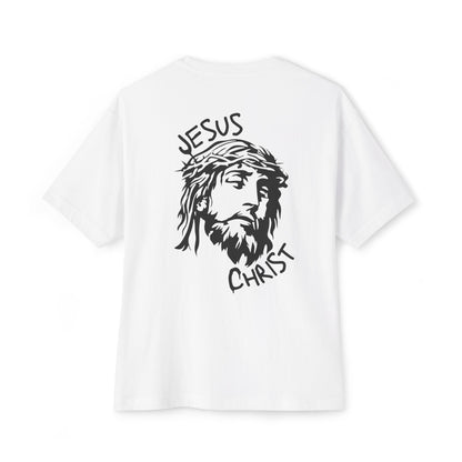 'Jesus Chris' Oversized Medium Weight Unisex T-Shirt