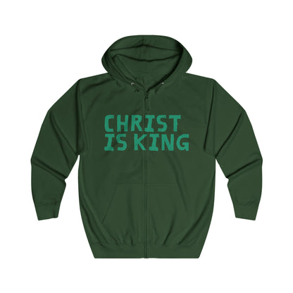 'Christ Is King' Zip Hoodie