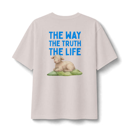 'The Way The Truth The Life' Oversized Tee