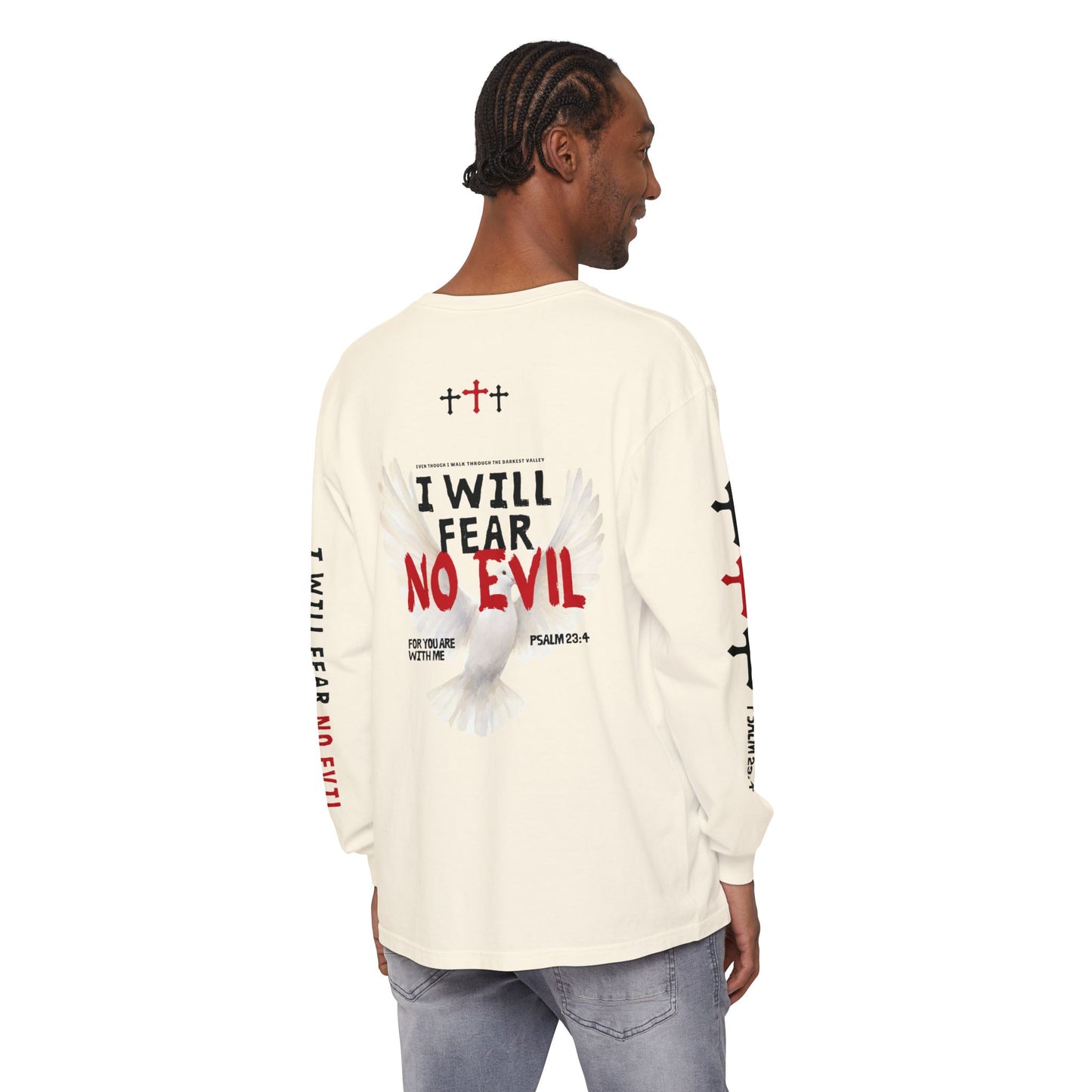 'Fear No Evil' Long Sleeve Tee