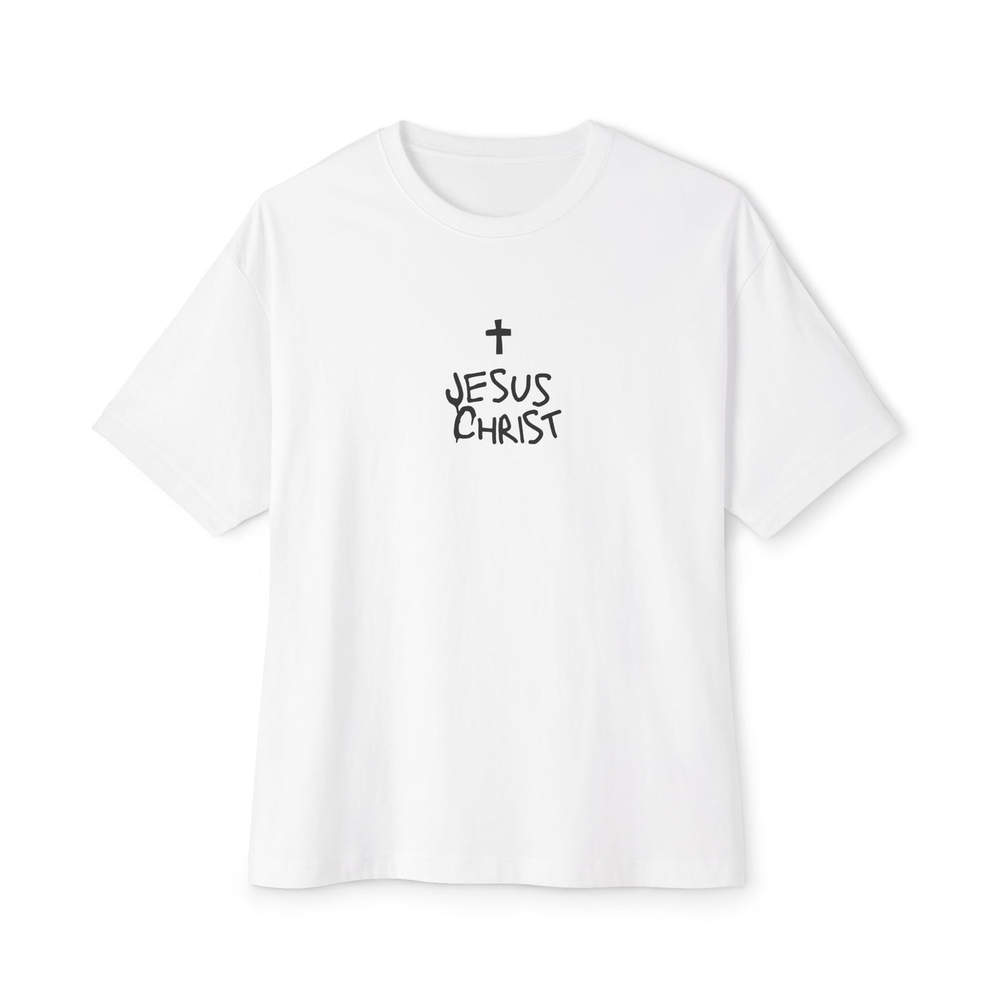 'Jesus Chris' Oversized Medium Weight Unisex T-Shirt