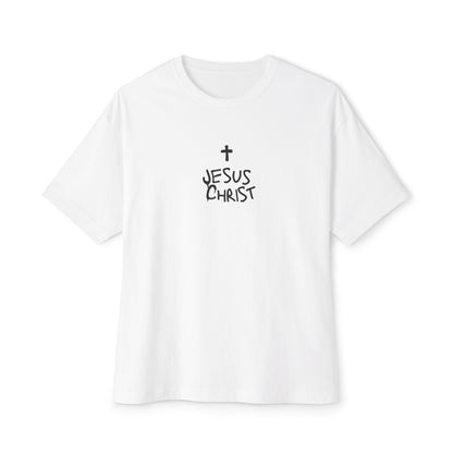 'Jesus Chris' Oversized Medium Weight Unisex T-Shirt